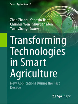 cover image of Transforming Technologies in Smart Agriculture